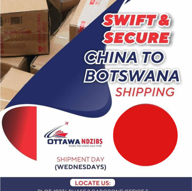 Swift & secure China to Botswana shipping